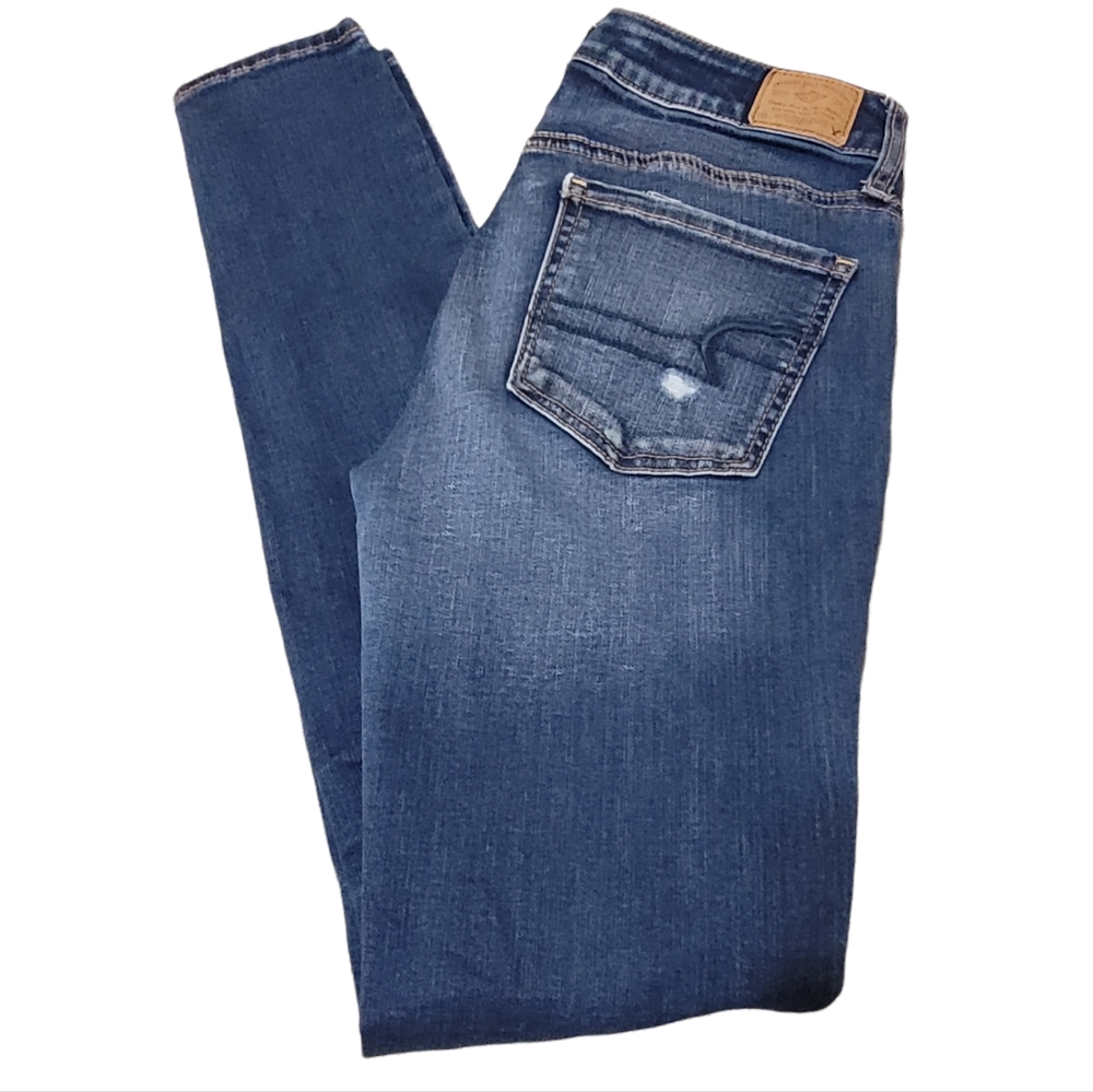 American Eagle distressed jegging size 4